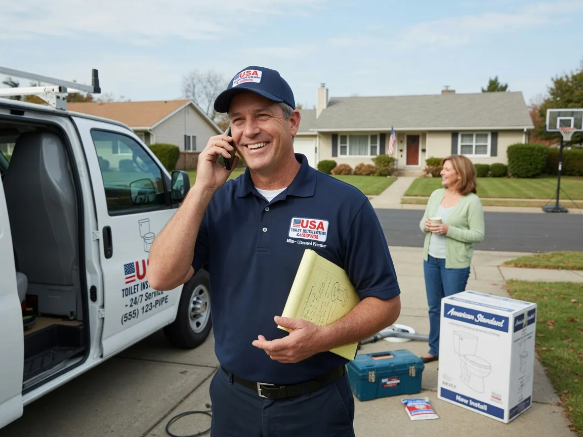 Toilet Installation Fairfax, IA FAQs